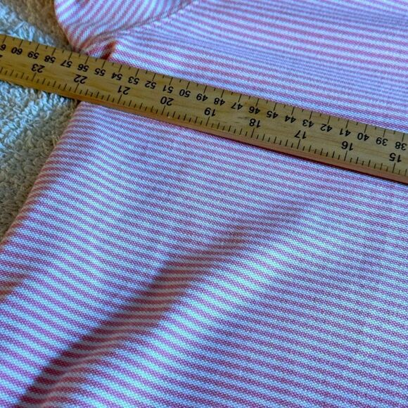 Vineyard vines by shep & lan Polo Mens size large striped Cotton Golf Rugby - Picture 8 of 9